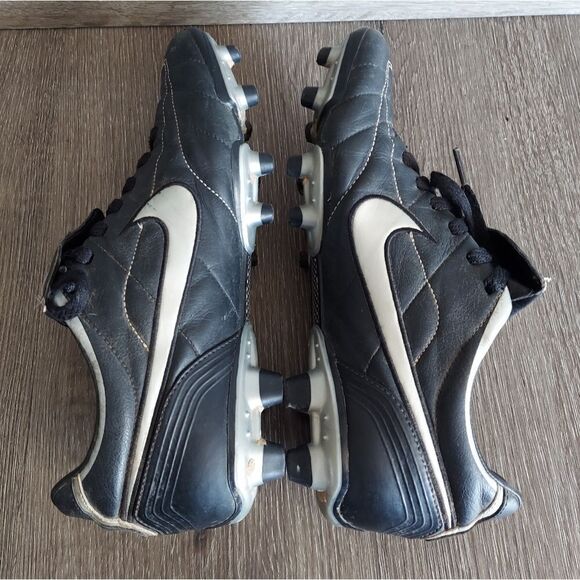 NIKE TIEMPO MYSTIC FG SOCCER BOOTS CLEATS FOOTBALL 2007 310115-011 US 8 main image 7